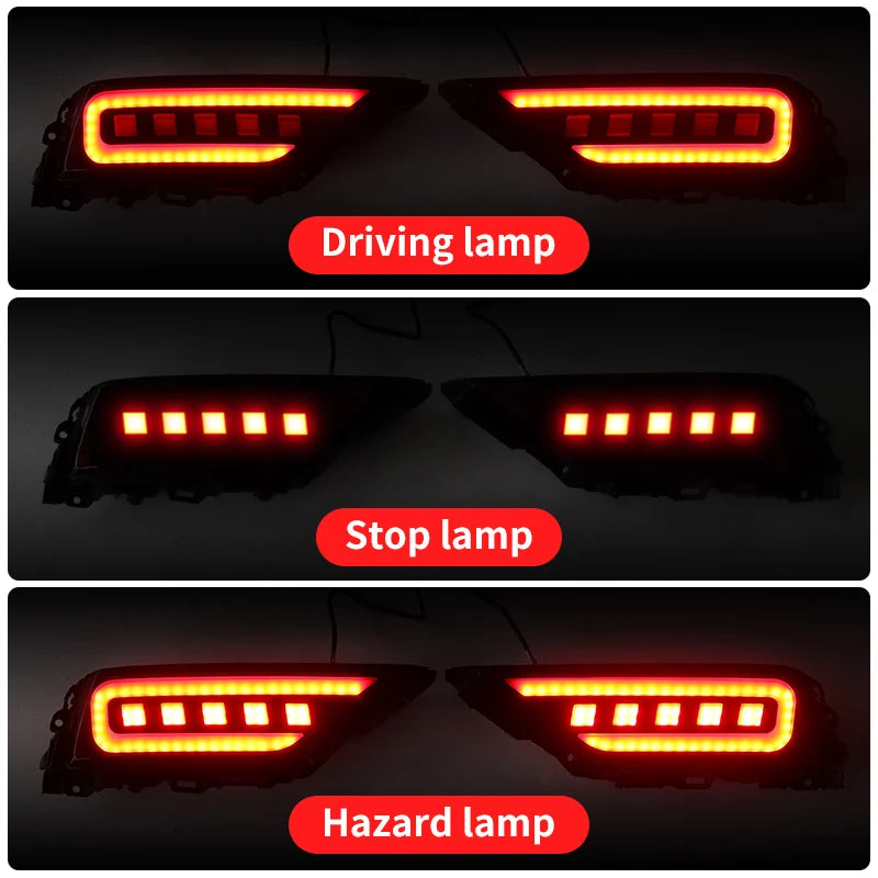 Bumper Light LED Dynamic Light For 2021+ Toyota Land Cruiser 300 Lc300