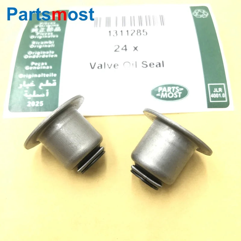 2.7L 3.0L DIESEL 24x VALVE STEM SEALS FOR LAND ROVER RANGE ROVER 2002-09 DISCOVERY 3 RR SPORT 2005-09 2014 NEW DISCOVERY 1311285