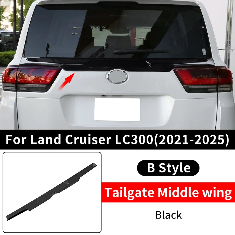 Middle Tailgate Spoiler for 2021-2024 Land Cruiser 300 Lc300 Trunk