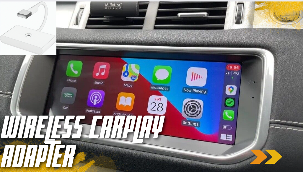 Wireless CarPlay Car Adapter For iPhone for Land Rover/ Range Rover
