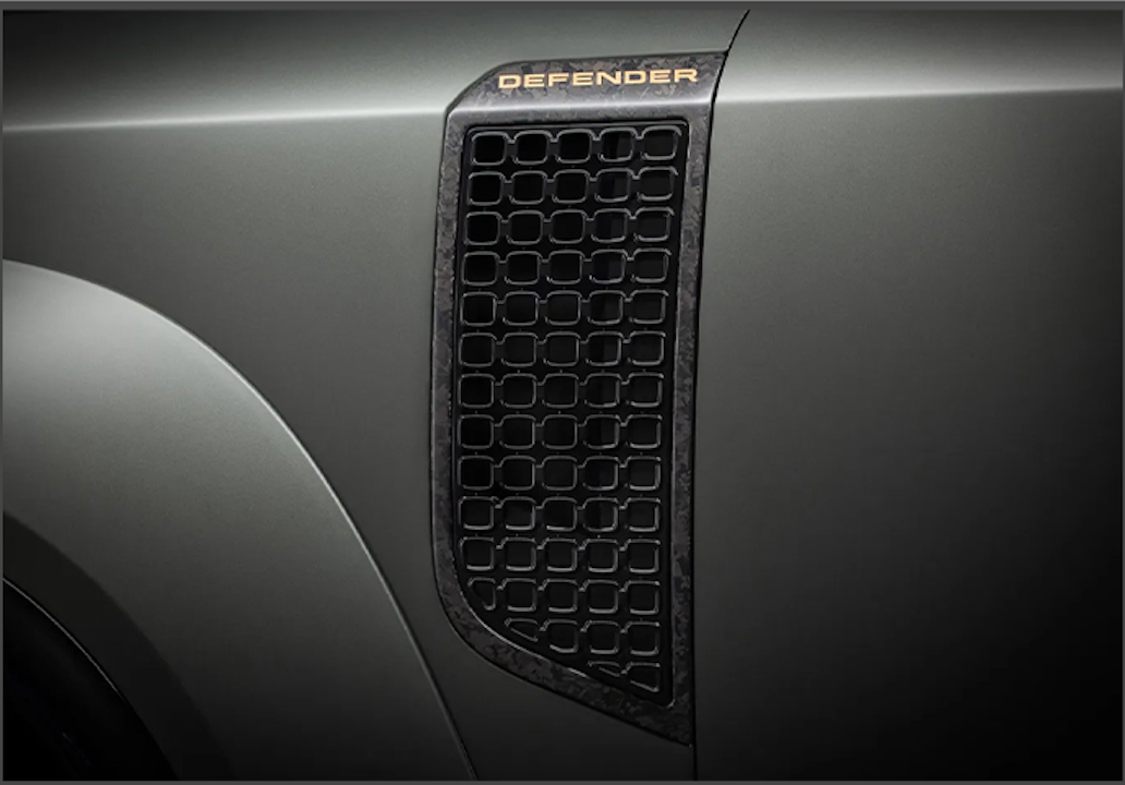 Forged Carbon Side Vents (OCTA) For Defender L663 2020