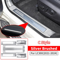 Thumbnail for Stainless Steel Threshold Protective Cover For 2021-2024 Toyota Land Cruiser 300