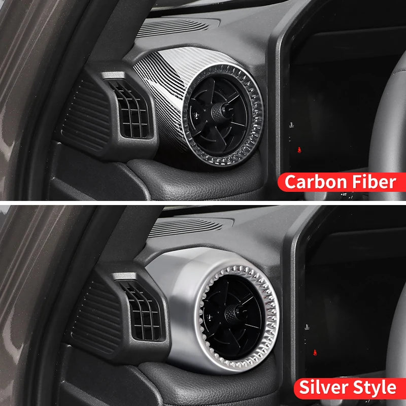 Left and Right Air Conditioning Vent Decoration Cover For 2024 Toyota Land Cruiser 250 1958 Prado LC250