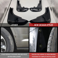 Thumbnail for Gloss Black Mud flaps for Land Rover Defender L663 2020 90 110 130