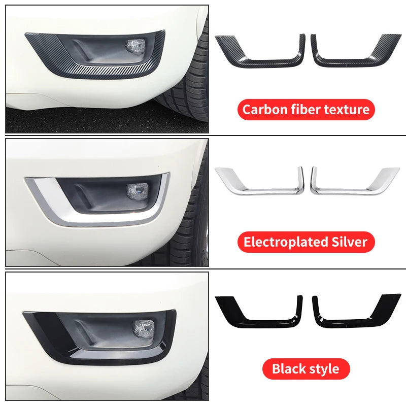 Front Fog Lamp Decoration  Strip LC300 For Toyota Land Cruiser 300 2021 2022 2024