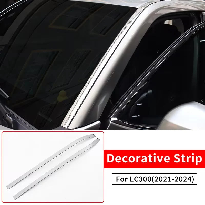 Foreside Windscreen Decorative Strip For Land Cruiser 300 LC300 2024