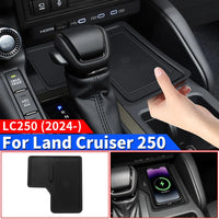 Thumbnail for Prado center console Wireless Charger Silicone Protection Pad For Toyota Land Cruiser 250 2024