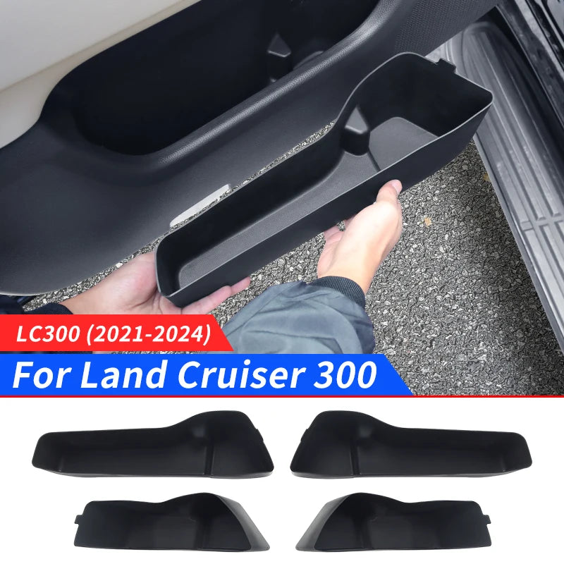 Car Door Storage Box Modified Door Slot for Toyota Land Cruiser Lc300 J300 2021 2022 2023