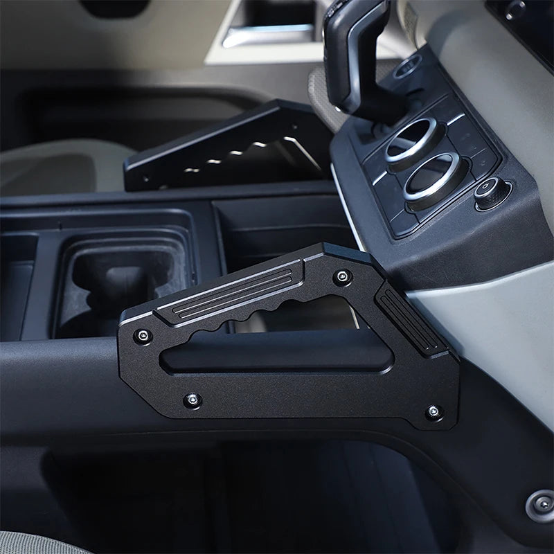 Aluminum alloy Car Center Console Sides Armrest handle For Land Rover Defender 90 110 130 2020-2024