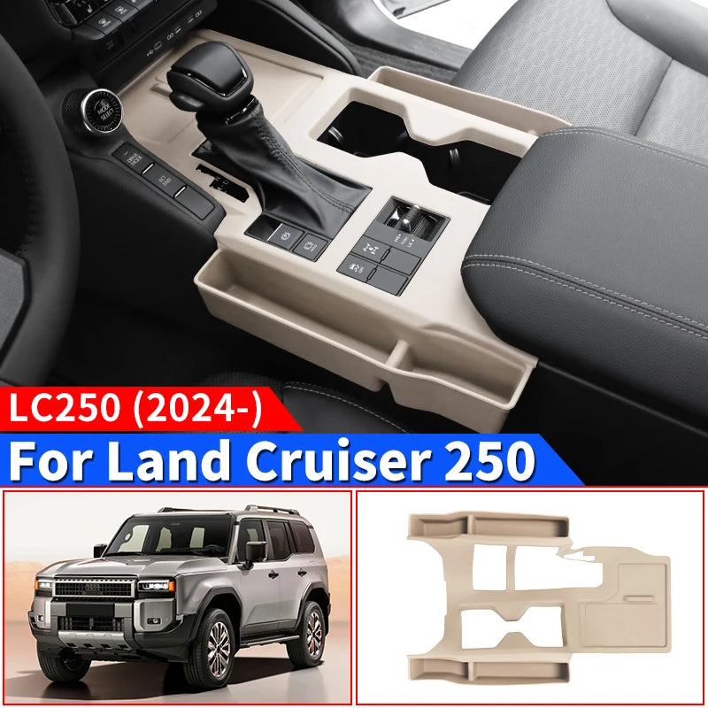 Center Console Storage Protection Sleeve Gear Cover For 2024 Toyota Land Cruiser 250 1958 Prado LC250