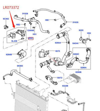 Thumbnail for Thermostat Housing Kit for Land Range Rover Sport Discovery LR3 4 2.7 3.0 Diesel Jaguar XF Water Outlet Pipe 4H2Q8592BF LR073372