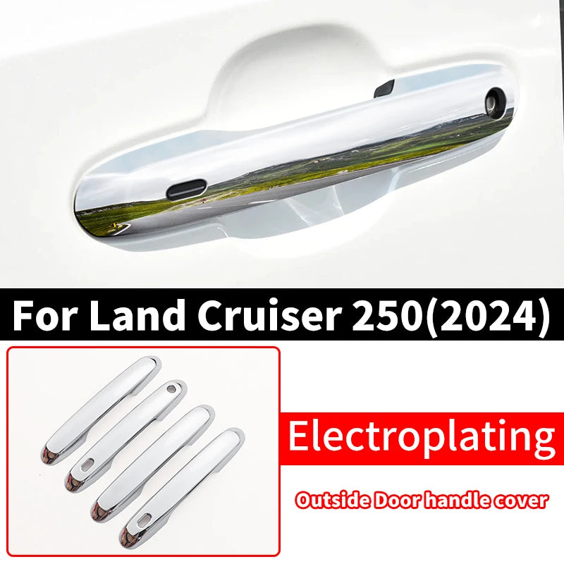 Outside Door Handles Decoration Cover For 2024 Toyota Land Cruiser 250 1958  LC250