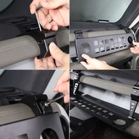 Thumbnail for Co-Pilot Storage Rack Multifunctional Foldable Table Rack For Land Rover Defender 90 110 2020-2024