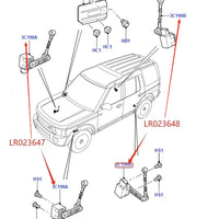 Thumbnail for SUSPENSION HEIGHT LEVEL SENSOR FOR LAND ROVER DISCOVERY LR4 RANGE ROVER SPORT FRONT LR014586 LR023647 OR REAR LR014065 LR023648