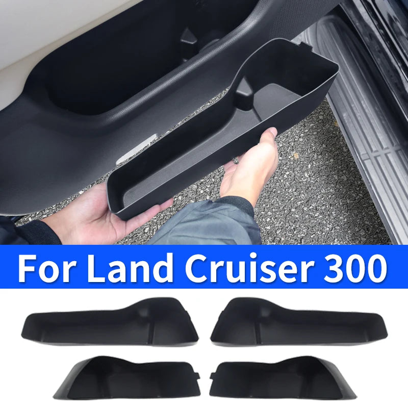 Car Door Storage Box Modified Door Slot for Toyota Land Cruiser Lc300 J300 2021 2022 2023