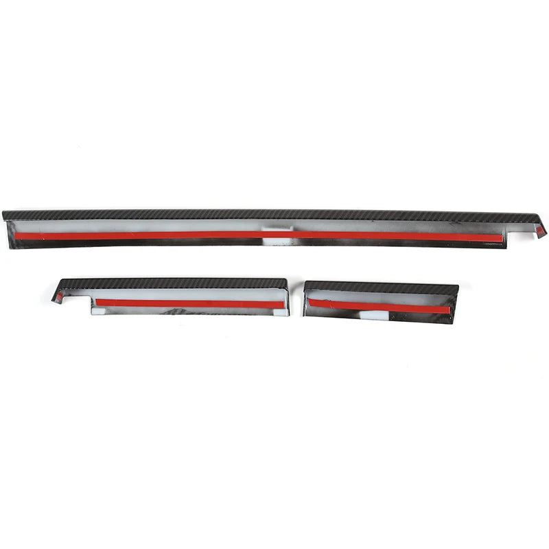 ABS Carbon Fiber Car Center Console Dashboard Trim Strips - LHD- For Range Rover Sport RR Sport L461 2023 2024