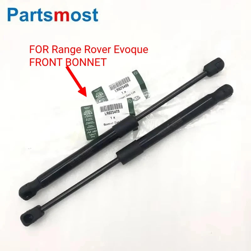 NEW 2 PIECES OF GAS SPRINGS FOR LAND ROVER RANGE ROVER EVOQUE FRONT BONNET GAS STRUT HOOD SUPPORT GAS LIFT BJ3216C826AA LR025400