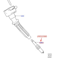 Thumbnail for 4x SPARK PLUG FOR 5.0L V8 LAND ROVER DISCOVERY LR4 RANGE ROVER SPORT GENUINE LASER IRIDIUM IGNITION SPARK PLUG LR019484 LR032080