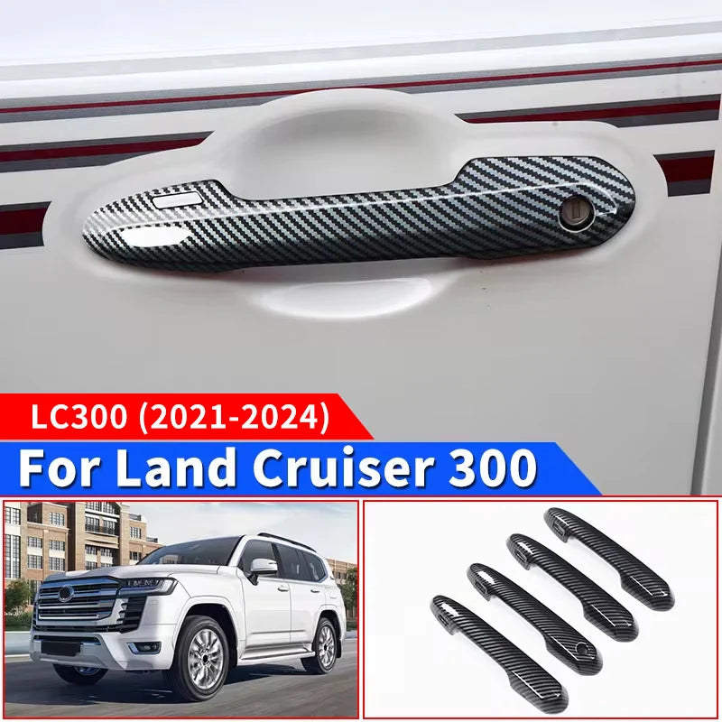 Outside Door Handles Decoration For Toyota Land Cruiser 300 2021-2024   LC300