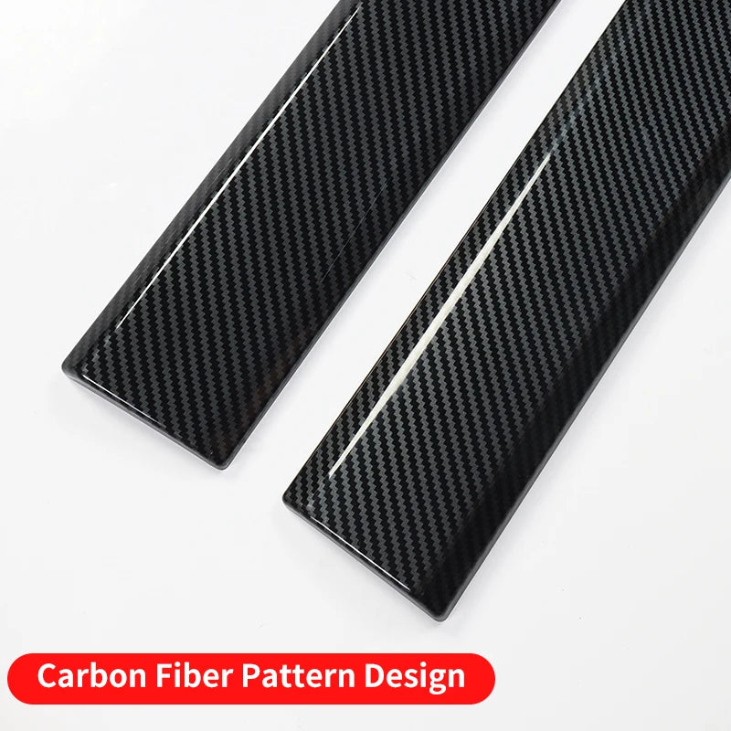 Side  Carbon fiber pattern Decoration Strip For Toyota Land Cruiser LC300 2021-2024