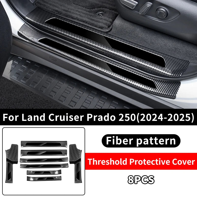 Door Sill Protection cover For Toyota Land Cruiser 250 2024 2025 Prado LC250