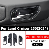 Thumbnail for Interior Door handle protection For Toyota Land Cruiser 250 1958 2024 Prado Lc250