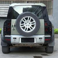 Thumbnail for ABS Glossy black For Land Rover Defender 90 110 20-25 Car Rear Brake Light Wide Indicator Light Protective Net Cover Accessories