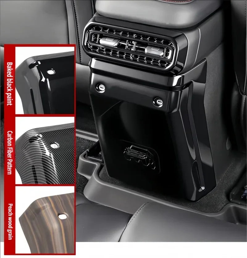 Rear Air Outlet Anti Kick Panel for Jetour Traveller T2 2026