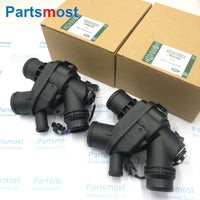 Thumbnail for 3.0 V6 Petrol Auto Thermostat Housing w/ Sensor for LR4 Range Rover RR Sport 14- New Discovery Velar LR062498 LR069809 LR095895
