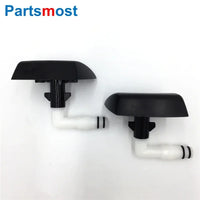 Thumbnail for HEADLAMP WASHER JET SPRAYER SET RH LH FOR LAND ROVER RANGE ROVER SPORT FRONT BUMPER LIGHT WIPER NOZZLE DNJ500100 110 LR015358 59