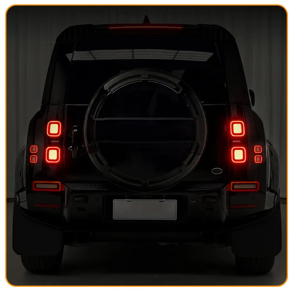 Led Tail Lamp Rear Brake High Addtional Turn signal Reverse Taillight 2026 New Style For Land Rover Defender L663 2020-2026