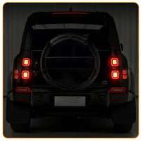 Thumbnail for Led Tail Lamp Rear Brake High Addtional Turn signal Reverse Taillight 2026 New Style For Land Rover Defender L663 2020-2026