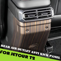 Thumbnail for Rear Air Outlet Anti Kick Panel for Jetour Traveller T2 2026