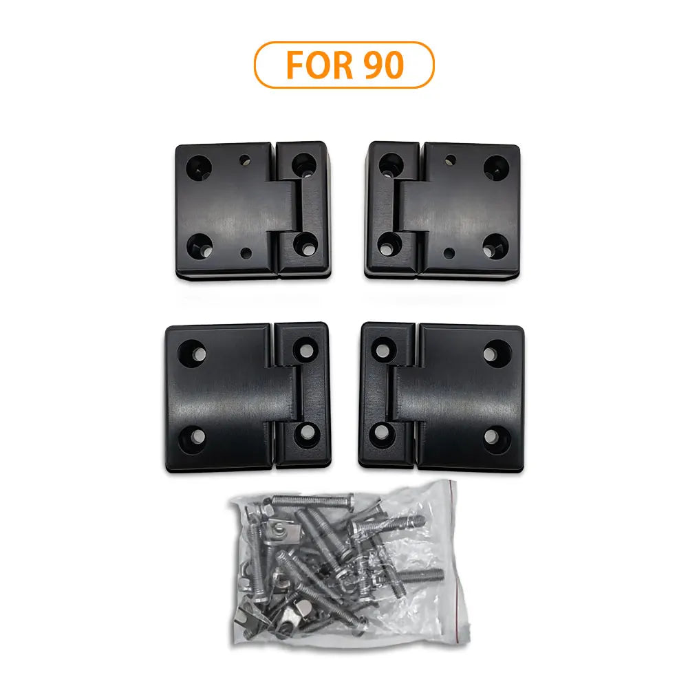 Aluminium Door Hinge for Land Rover Defender 90 110 Complete Hinges