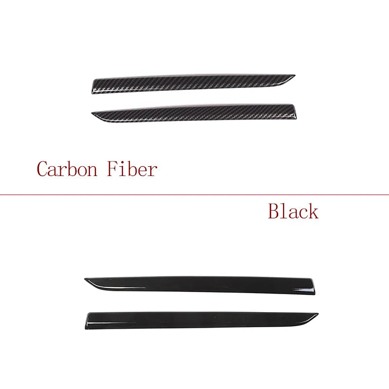 Carbon Fiber/Black Car-styling Air intake grille Strips Trim For Land Rover Range Rover Sport L461 2023 2024