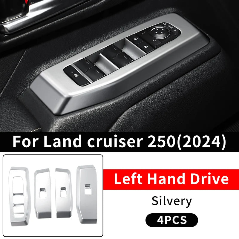 Windows Control Panel Decoration Protective cover For Toyota Land Cruiser 250 2024  Prado