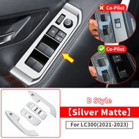 Thumbnail for Windows Control Panel Decoration Protective Sticker For Toyota Land Cruiser 300 2021 2022 2023 LC300