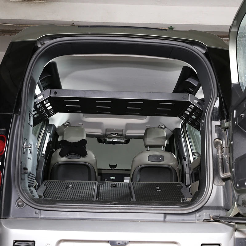 For Land Rover Defender 110 2020-2025 Aluminum Alloy Car Rear Racks Car Top Trunk Extension Rack Storage Bag Shelf Accessories
