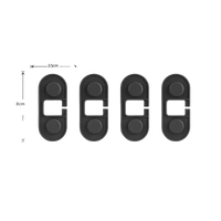 Thumbnail for Auto Car Door Shock-absorbing Limiter Cover Fit for Jetour Traveller T2 2023-2026