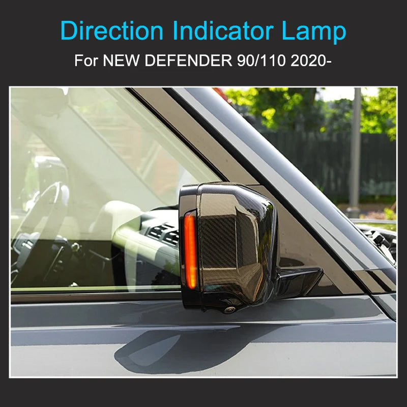 Side Mirror Dynamic Indicating Turning Lamps for Land Rover Defender 90 & 110 (2020-2024)