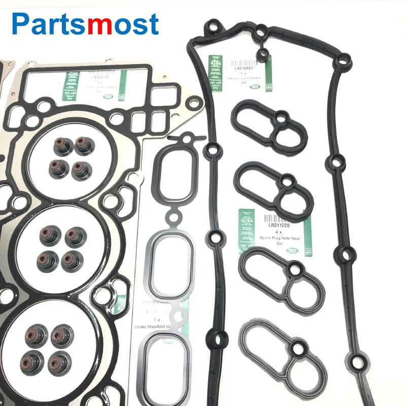5.0 PETROL ENGINE OVERHAUL GASKET SET FOR RANGE ROVER SPORT DISCOVERY VELAR LR026141 LR026142 LR010882 010789 LR043721 LR078819