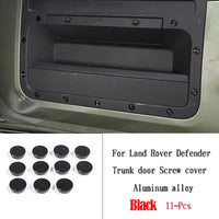 Thumbnail for Aluminum Alloy Door Screws Protection Decorative Covers For Land Rover Defender L663 90 110 130 2020-2026