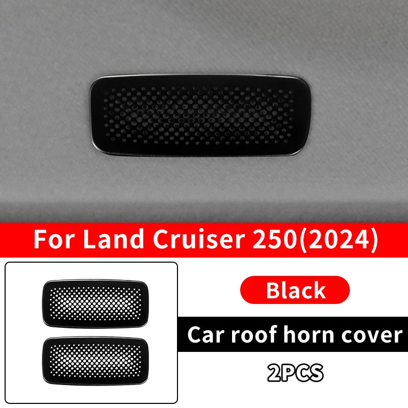 Interior upgraded loudspeaker cover for 2024 Toyota Land Cruiser 250