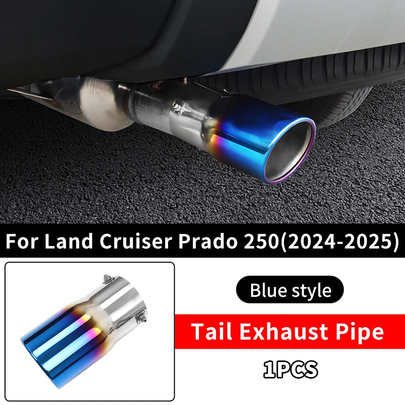 Stainless Steel Exhaust tips For Toyota Land Cruiser 250 Prado Lc250 2024 2025