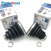 Thumbnail for Front Outer Inner CV Joint Boot Kit for Range Rover Evoque Discovery Sport RH Left Axle Boot GKN 36022 36178 LR025065 LR025066
