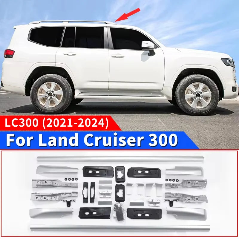 Roof bars For Toyota Land Cruiser 300 2021-2024 LC300