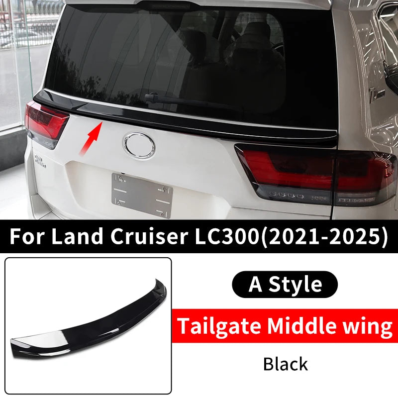 Middle Tailgate Spoiler for 2021-2024 Land Cruiser 300 Lc300 Trunk