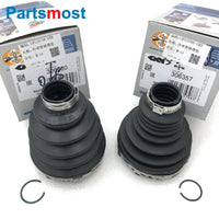 Thumbnail for Front Outer Inner CV Joint Boot Kit for Range Rover Evoque Discovery Sport RH Left Axle Boot GKN 36022 36178 LR025065 LR025066