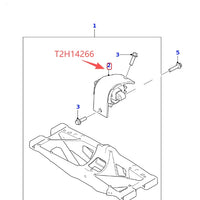 Thumbnail for 2.0 PETROL DIESEL TRANSMISSION REAR MOUNTING BRACKET FOR JAGUAR XE RANGE 2015- ALL NEW XF F-PACE 2016- T4N13010 T4N1434 T2H14266