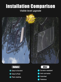Thumbnail for Real Carbon Fibre Side and hood vents covers For Land Rover Range Rover Sport L461 2023+